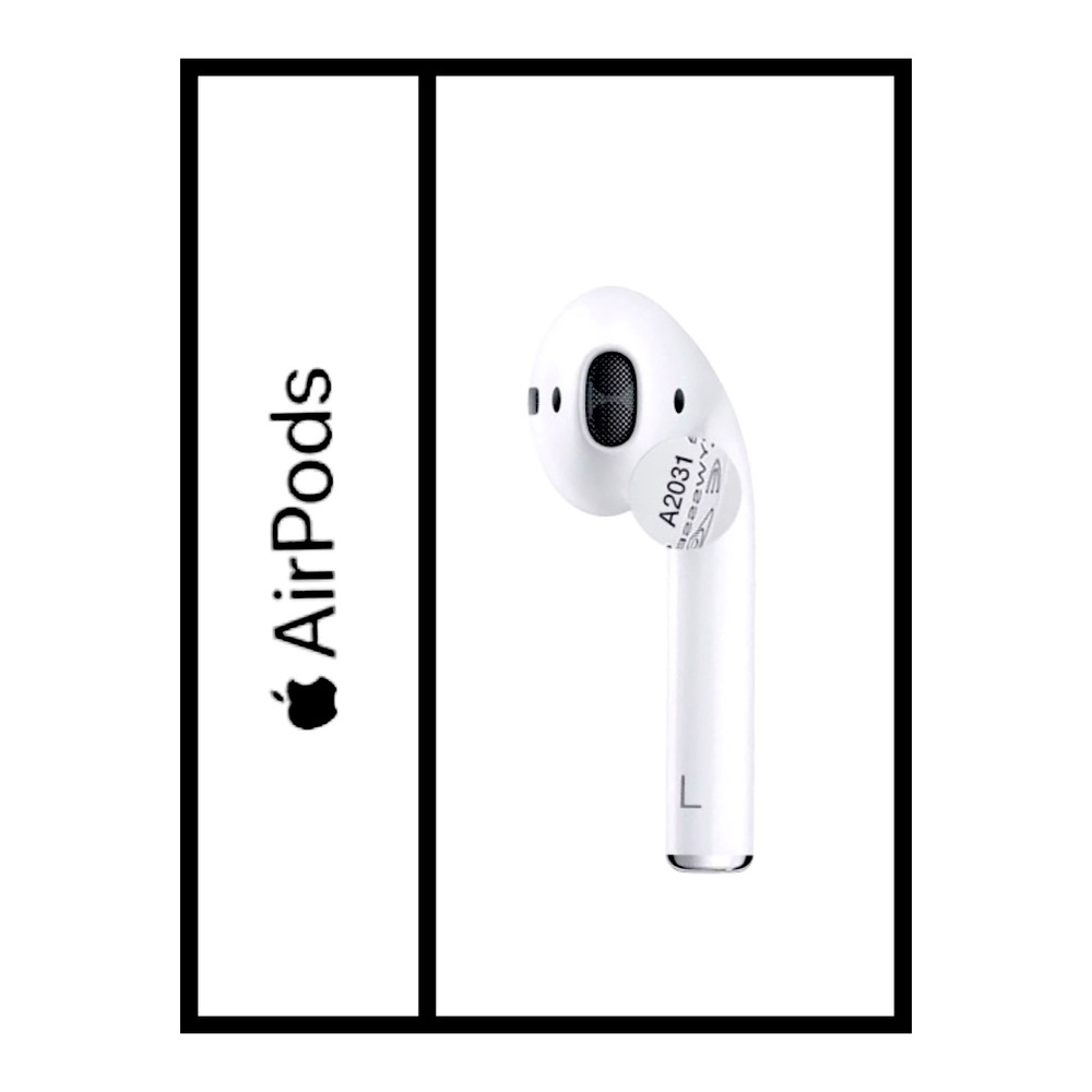 Apple AirPods (2nd Gen) LEFT Replacement Only - A2031 - In good working order. - Picture 1 of 9